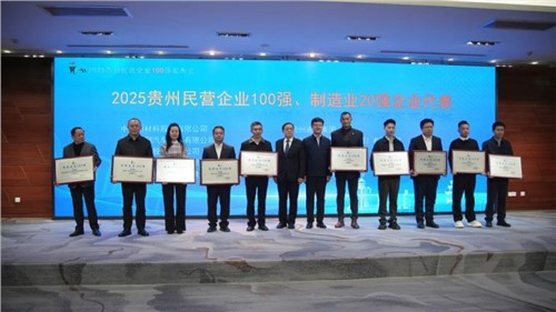 中偉股份登頂“貴州民營(yíng)企業(yè)100強(qiáng)”榜首！